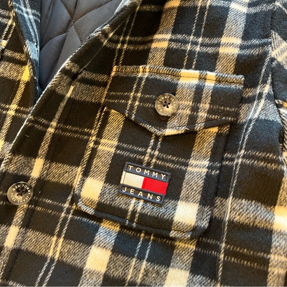 TOMMY HILFIGER Long Checkered Coat - Picture 9 of 13